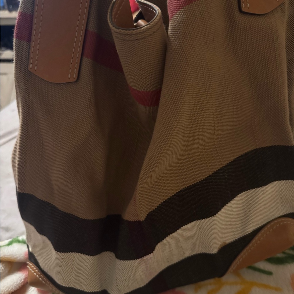 Burberry checkered bag